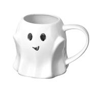MWZBTG Halloween Ceramic Coffee Mug, Heat Resistant Ghost Cup for Offices, Drinking Cups for Tea, Milk, Coffee, for Offices, School, Dorm, Apartment and Home