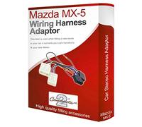 MX-5 CD radio stereo wiring harness adapter lead loom ISO converter wire