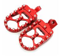 MX Footpegs Motorcycle Footrests Foot Peg Wide Pedals For Dyna Softail Road King Sportster XL 883 1200 CVO Fat Boy