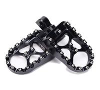 MX Footpegs Motorcycle Footrests Foot Peg Wide Pedals For Dyna Softail Road King Sportster XL 883 1200 CVO Fat Boy