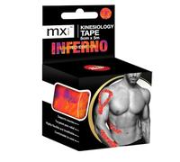 Mx Health Kinesiology Tape - Inferno Colour (5cm x 5m) | Support & Targeted Pain Relief | Flexibility & Breathability | Comfort Redefined | Physio Tape for Knee, Wrist, and Elbow Muscle Relief