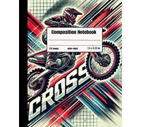 MX Racing Composition Notebook: Motocross Journal for Writing | Wide Ruled, 110 Pages, Compact 7.5 x 9.25 Inches with Durable Matte Cover | Ideal for ... Creative Ideas and Adventure Planning