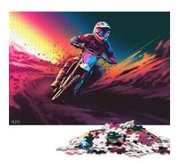 MX Rider Riding Puzzle for Adults And Teenagers 500 Pieces Puzzles for Teenagers Gifts Game Toys for Adults 500pcs (52x38cm)