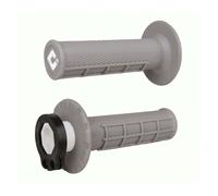 MX V2 Grips Half Waffle Lock On - Grey