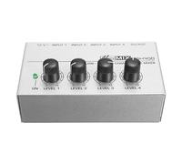 MX400 Au-dio Mixer Mono Micro Mix Professional 4 Channel Analog Family Mini Portable Compact Sound Adapter for DJ KTV(5500W)