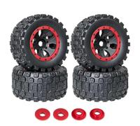 MX43 Truck Tire Wheels Set For Pro-Line 1/5 RC Car Upgrade Parts | MX43 tires with anti-ballooning compound, upgrade for loose dirt, mud, and grass bashing. RC Parts. Tires