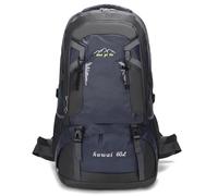 Mxaeyar 60L Hiking Backpack,Waterproof Travel Backpack,Lightweight Camping Rucksack with Machine Washable Design,Unisex Trekking Bag for Outdoor Adventures, Cycling, Daily Use，Dark Blue