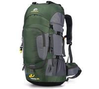 Mxaeyar 60L Hiking Backpack with Rain Cover Waterproof Lightweight Outdoor Travel Backpack Large Rucksack for Men Women High-Capacity Daypack for Hiking Trekking Camping Sport