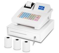 MXBAOHENG Cash Register Electronic Smart Till with Split Design Money Drawer No WiFi Plug Play for Small Business Shop Retail Hospitality