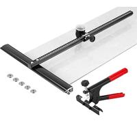 MXBAOHENG Manual Tile Cutter Tool Kit 600mm Tile Cutters for Ceramic Tiles with 1 Powerful Pliers and 5Pcs Cutting Blades
