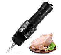 MXBAOHENG USB Electric Plucking Machine Handheld Chicken Feather Plucker with Gloves for Chickens, Ducks & Geese（Black）