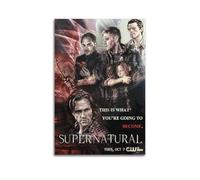 MXBFYEEB Art Poster for The Supernatural TV Show Poster Decorative Painting Canvas Wall Posters And Art Picture Print Modern Family Bedroom Decor Posters 24x36inch(60x90cm)