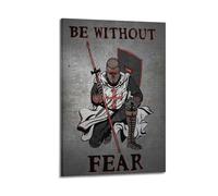 MXBFYEEB Fearless Poster Poster Decorative Painting Canvas Wall Posters And Art Picture Print Modern Family Bedroom Decor Posters 08x12inch(20x30cm)