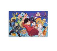 MXBFYEEB Straw Hat Pirates Egghead Ar Poster Poster Decorative Painting Canvas Wall Posters And Art Picture Print Modern Family Bedroom Decor Posters 16x24inch(40x60cm)