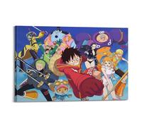 MXBFYEEB Straw Hat Pirates Egghead Ar Poster Poster Decorative Painting Canvas Wall Posters And Art Picture Print Modern Family Bedroom Decor Posters 20x30inch(50x75cm)