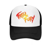 MXCBFIJG Personalized Fatal Fury Terry Bogard Baseball Cap Sports Men Women's Adjustable Fighters Game Cosplay Trucker Hat Summer Dad Hat