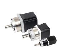 mXCDtRptJ 1pcs Hybrid Micro High Tq Nema 8 11 14 17 Reducer Gear Stepping Planetary Geared Stepper Motor with Gearbox Ratio 1:3.7-369(Reduction Ratio 3.7,Nema11 28x32mm)