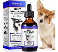 MXCZBSM Advanced Dog Joint Pain Relief Liquid - Fast-Acting Hip & Joint Care with Anti-Inflammatory Properties, Made from Organic Ingredients for All Breeds (60ml)