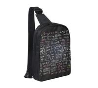 MXDLKSWPOH Cross Chest Bag Crossbody Sling Bag Math Formula Sling Backpack Casual Daypack Travel Backpack