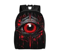 MXDLKSWPOH Travel Backpack for Women Men Carry On Backpack Eye of Hell Laptop Bag Lightweight Casual Daypack