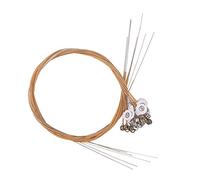 Mxfans 16x Lyre Harp Metal String Set for 16-String Lyre Replacement Accessory