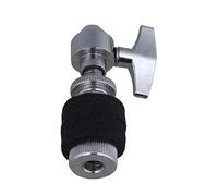 Mxfans 8x2cm seat hat rack silver zinc alloy high top hat clutch drum kit accessories