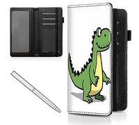 Mxfdegf Checkbook Cover for Men and Women Personal Checkbook,Premium Leather Standard Register Checkbook Case,with RFID Blocking - Check Book Cover Wallet for Girl Duplicate Check, Cute Dinosaur Dino