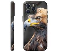 Mxfdegf for iPhone 14 Pro Case,Dual Layer Hybrid Hard PC & Soft Silicone Defense Anti-Drop Anti-Scratch Protective Case for iPhone 14 Pro 2022,Retro Patriotic Bald Eagle