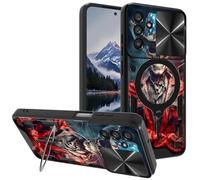Mxfdegf for Samsung Galaxy A25 5G Case, with Slide Camera Cover&Shockproof Bracket, Dual Layer Durable Heavy Duty Protective Cell Phone Case for Galaxy A25 5G 2024,Human Skeleton