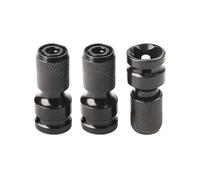 MXGHWG 3-Piece Electric Wrench Conversion Head Set, Multi-Function Universal Adapter, Wrench Conversion Tool Accessories, Suitable for All Kinds of Hand Electric Drills.