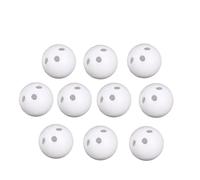 MXGRAPHIC 10pcs 24mm Plastic Rattle Bell Balls Squeaker Toys DIY Rattle Beads Noise Maker Repair Fix Dog Toy DIY Toy Accessories(24mm 10pcs)