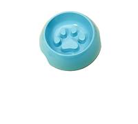 MXGRAPHIC Slow Eating Bowls Anti-overturn Anti-choking Anti-slip Special Bowl For Dogs Bichon Frize, Corgi,Teddy,French Bulldog(Blu,L)
