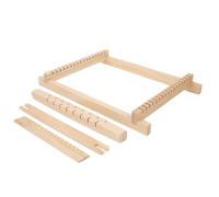 MXGZ Hand Kintting Loom, Handmade Wooden Weaving Machine Simple Operation for Kids for Drawstring Bag for Adults for Scarf