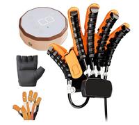MXHACD 2025 Rehabilitation Robot Gloves,Finger Orthosis,Relieve Hand Stiffness,Hand Exerciser Aids,Finger Robot Rehab Gloves(Size:L,Color:Right Hand)