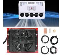 MXHACD Truck Cab Air Conditioner 11000 BTU,Mini Split RV Truck Air Conditioner AC Unit Fits Semi Trucks Bus RV Caravan(Size:12V)