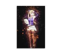 MXHEDVFTS Anime Lucy Fairy Tail Poster Poster Decorative Painting Canvas Wall Posters And Art Picture Print Modern Family Bedroom Decor Posters 12x18inch(30x45cm)