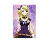 MXHEDVFTS Anime Poster Fairy Tail Lucy Poster Decorative Painting Canvas Wall Posters And Art Picture Print Modern Family Bedroom Decor Posters 12x18inch(30x45cm)