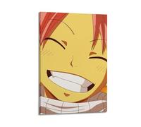 MXHEDVFTS Japanese Anime Poster Fairy Tail Naz Poster Decorative Painting Canvas Wall Posters And Art Picture Print Modern Family Bedroom Decor Posters 12x18inch(30x45cm)