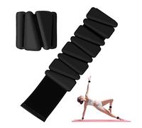 MXiiXM Wrist Weights Set of 2, Adjustable Silicone Stainless Steel Nylon, Modern Black, Wearable Ankle/Wrist Weights, Suitable for Yoga, Dance, Pilates, Pool Exercises and Jogging, 2lb