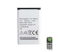 MXJFYY 1000mAh 3.7V DBO-1000A DFB-0210 DFC-0480 DBAA-1000A Battery for Doro Telephone 1370 1372 1880 2404 2820 2880 5860 6040 6060 6820 6880 7000H 7439 Phones, Battery for Doro 730X 780X 7010 2710