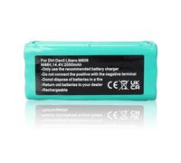 MXJFYY 14.4V 2000mAh NiMH Battery Compatible with Dirt Devil Libero M606/M610/M613/M607 Spider/M612 Spider, VbotT270 & Ecovacs, Battery for Sichler; Model 0606004, R1-L051B, NC5755-944