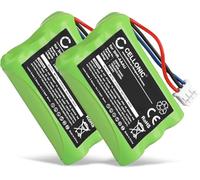 MXJFYY 2PCS 3.6V 700mAh 3HR-AAAU Rechargeable Battery Replacement for Bang & Olufsen BEOCOM 1, BeoCom 6000, M6000, M6000 MKII Panasonic KX-T3730, Fixed Mobile Phone B&O Ni-MH AAA Battery