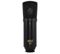 MXL 440 Studio Condenser Microphone, Black, 2.08 in. x 7.08 in./53mm x 180mm