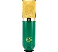 MXL V67G microphone - microphones (Interview, Wired, Cardioid, Gold, Green)