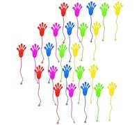 Mxlfdc Sticky Hands Game Toy, 20 PCS Sticky Hands Toy, Wacky Fun Stretchy Sticky Hands for Party, Classroom Prizes, Rewards Tool Parcel Gifts for Kids