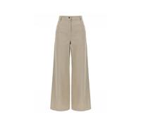 Mxmalamaro - female - Max Mara - Wide Trousers - Brown - XS - Trousers XS