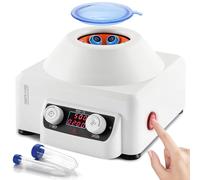 Mxmoonant 900-1S LED digital centrifuge with 10mlX6 tubes, 0-4000rpm/1685xG, 0-60min desktop electric centrifuge prp separation for university, laboratory, hospital (900)