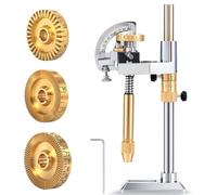 Mxmoonant Angle Manipulator for Gem Faceting Machine, 32/64/72/96 Index Wheels, High Precision Jade Jewelry Polishing Handle