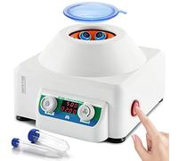 Mxmoonant Digital Lab Centrifuge, 0-4000rpm, 6x15ml, Max.1685 xg RCF, 0-60min, Capable of 15ml/10ml/5ml Test Tubes, for PRP, Separation of Samples, Qualitative Analysis (UK plug)