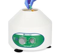 Mxmoonant Lab Centrifuge, 0-4000rpm, 6x20ml, Max.1790 xg RCF, 0-60min, Capable of 20ml/15ml/10ml/5ml Test Tubes, for PRP, Separation of Samples, Qualitative Analysis (UK Plug)